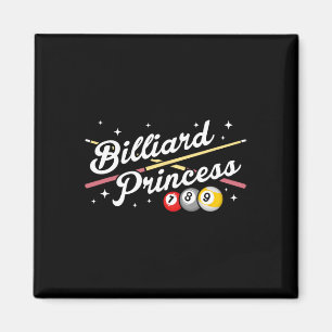Aimant Jeu Snooker Billard Princess Pool Joueurs Billia