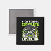 Aimant Jeu Vidéo Complet de l'école Cadeau Graduation Sen (Recto/Verso)