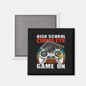 Aimant Jeu Vidéo Complet de l'école Cadeau Graduation Sen (Recto/Verso)