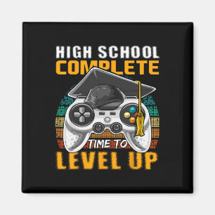 Aimant Jeu Vidéo Complet de l'école Cadeau Graduation Sen