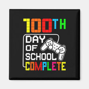 Aimant Jeu vidéo complet pour le 100e jour d'école Cadeau