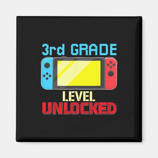 Aimant Jeu vidéo de niveau 3rd (Devant)