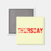 AIMANT JEUDI (Recto/Verso)