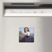 Aimant Jeune Bergère, Bouguereau (In Situ (Lave-vaisselle))