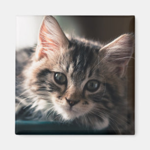 Aimant Jeune chat tigré masculin 2