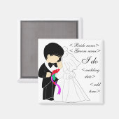 Aimant Jeune couple (Recto/Verso)