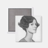 Aimant Jeune femme (Recto/Verso)