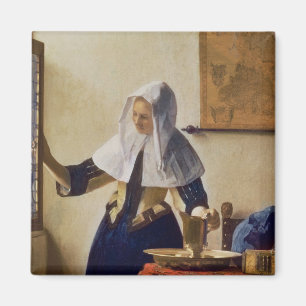 Aimant Jeune femme avec une cruche d'eau, c.1662