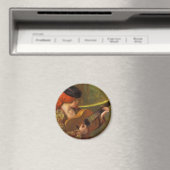 Aimant Jeune femme espagnole avec une guitare de Pierre R (In Situ (Lave-vaisselle))