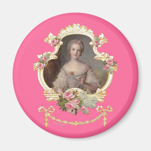 Aimant Jeune princesse Louise Marie de France (Devant)