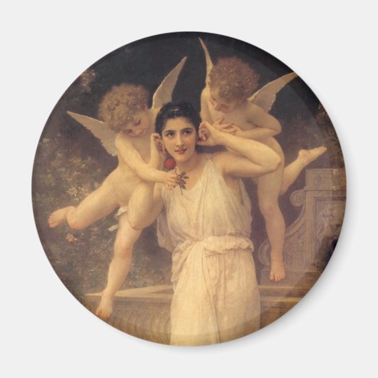 Aimant Jeunesse par Bouguereau, Portrait des Anges Victor (Devant)