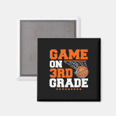 Aimant Jeux Amusants Sur Le Basket De Troisième Année Pre (Recto/Verso)