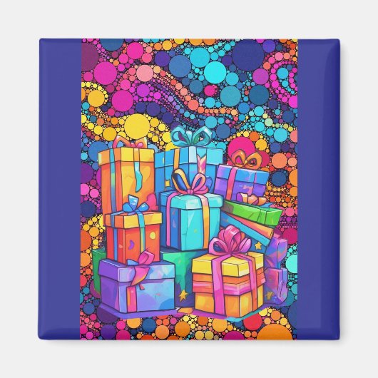 AIMANT JEUX ANNIVERSAIRE À VOUS (Devant)