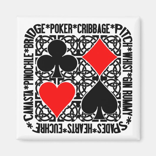 aimant Jeux de cartes (Devant)