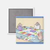 Aimant Jeux de hamsters (Recto/Verso)