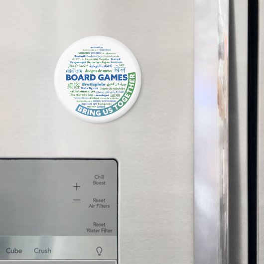 Aimant Jeux de société nous rassemblent l'aimant (In situ (réfrigérateur))