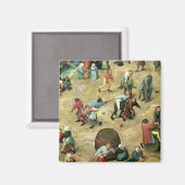 Aimant Jeux pour enfants : détail du fond (Recto/Verso)