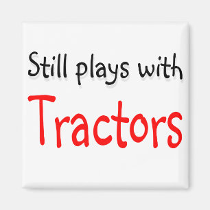 Aimant Jeux toujours avec des tracteurs