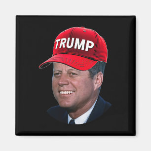 Aimant Jfk Porter Trump Casquette Drôle John F Kennedy Mè
