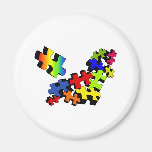 Aimant Jigsaw Jumble (Devant)
