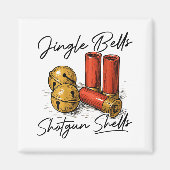 Aimant Jingle Bells Shotgun Shells (on Back) (Devant)