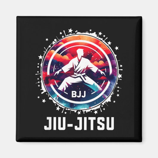 Aimant Jiu-jitsu brésilien (Devant)