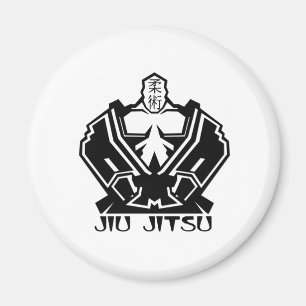 Aimant Jiu Jitsu - le combattant prépare