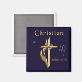 Aimant Jn 3:16 (Recto/Verso)