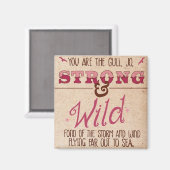 Aimant Jo, Petites Femmes (Recto/Verso)