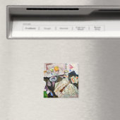 Aimant Joan Miro Espagnol Jouer des cartes (In Situ (Lave-vaisselle))