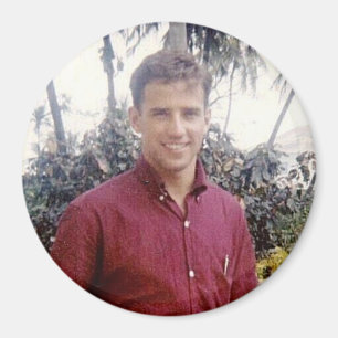 Aimant Joe Biden jeune hot stylisé