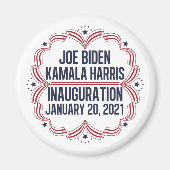 Aimant Joe Biden Kamala Harris Inauguration 2021 (Devant)