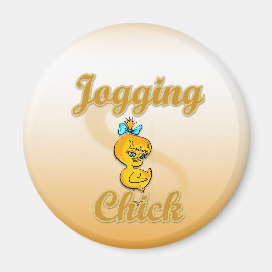 Aimant Jogging Chick (Devant)