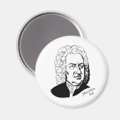 Aimant Johann Sebastian Bach (Recto/Verso)