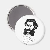 Aimant Johann Strauss Jr (Recto/Verso)