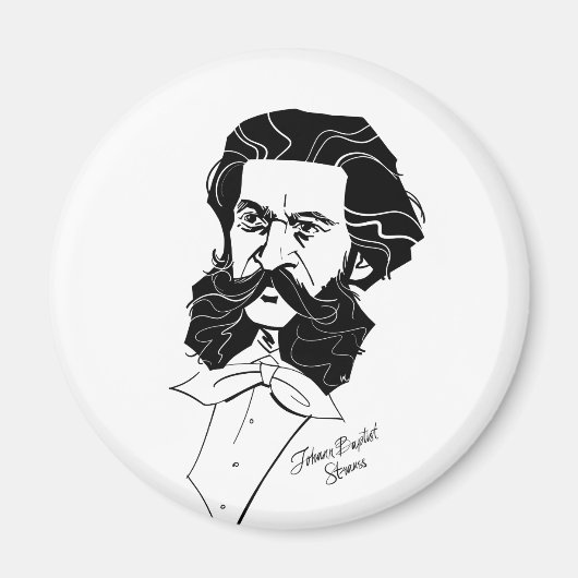 Aimant Johann Strauss Jr (Devant)