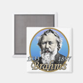 Aimant Johannes Brahms (Recto/Verso)