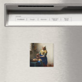 Aimant Johannes Vermeer - La Milkmaid (In Situ (Lave-vaisselle))