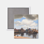 Aimant Johannes Vermeer - Vue de Delft (Recto/Verso)