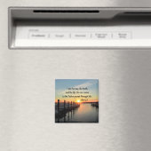 AIMANT JOHN 14:6 DESIGN PHOTO SUNSET (In Situ (Lave-vaisselle))