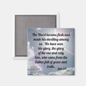 Aimant John 1:14 (Recto/Verso)
