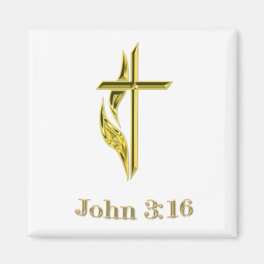 Aimant John 3:16 (Devant)