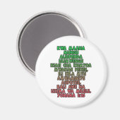 Aimant John 3:16 Swahili (Recto/Verso)