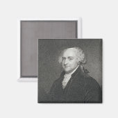 Aimant John Adams, gravé par James Barton Longacre (179 (Recto/Verso)