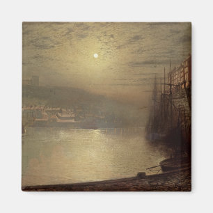 Aimant John Atkinson Grimshaw Whitby (huile sur la