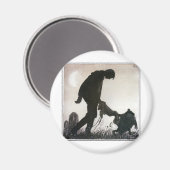 Aimant John Bauer (Recto/Verso)