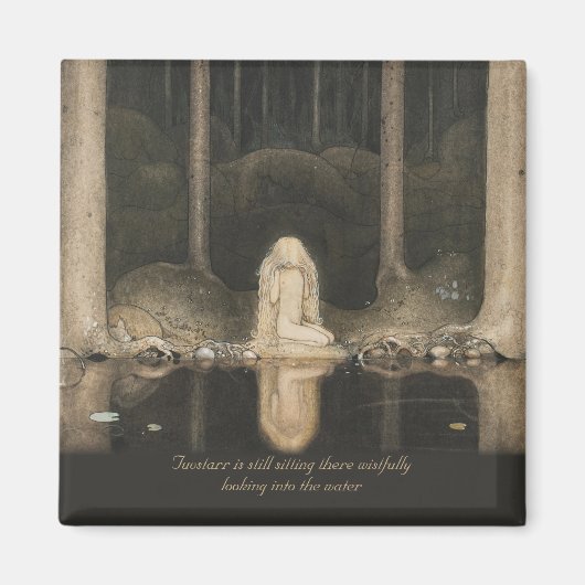 Aimant John Bauer Tuvstarr par le tarn forestier CC1038 (Devant)