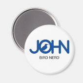 Aimant John Bird Nerd (Recto/Verso)