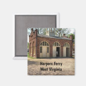 Aimant John Browns Fort in Harpers Ferry West Virginia (Recto/Verso)