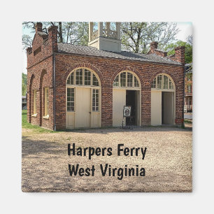 Aimant John Browns Fort in Harpers Ferry West Virginia